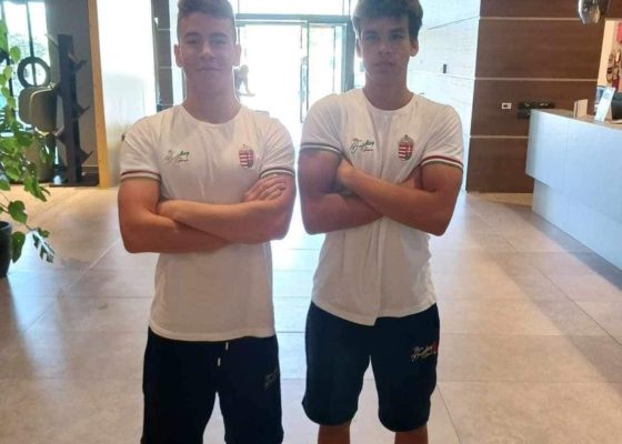Aranyérmes a szolnokiakkal felálló U15-ös fiú vízilabda-válogatott